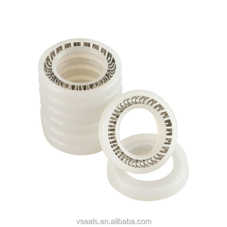 Turcon Variseal is a single-acting seal consisting of a U-shaped jacket and a V-shaped corrosion resistant spring T40S