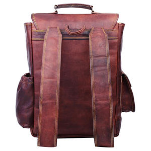 Mochilas de cuero en oferta, las más vendidas, material duradero, logotipo personalizado, mochilas de cuero para venta en línea - Product Image 6