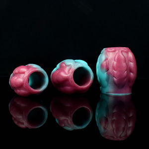 YOCY mâle pénis manches retarder l'éjaculation sexe retarder l'orgasme élargissement jouets sexuels préservatif réutilisable - Product Image 2