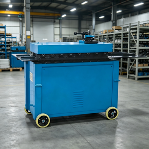 5-in-1 Pittsburgh Lock Forming Machine for Galvanized Steel HVAC Ductwork Opt <b>Large</b> Module Gears And Diameter <b>Roller</b> Wheels - Product Image 6