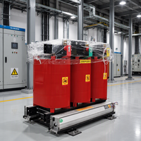 Transformateur triphasé de type sec 500 kVA, résistant à la corrosion pétrochimique, construction entièrement étanche, IEC60076
