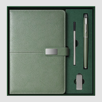 Nouveau carnet de notes d'affaires promotionnel personnalisé Journal en similicuir carnet de notes et stylo cadeau ensemble de cadeaux d'entreprise