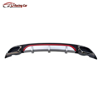 Accessoires de voiture Cache pare-chocs arrière Garniture Spoiler Lip Diffuser Bumper Protector Cover Pour Chevrolet Cruze 2017