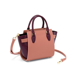 Vendita calda No Cruel Eco Friendly Pink PU Leather Top Handle borse Mini Bag - Product Image 2
