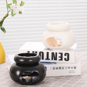 礼品套装香薰灯取暖器香薰蜡熔炉烛台茶灯陶瓷燃灯 - Product Image 3