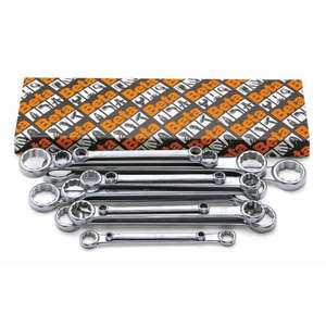 BETA - 000950179 Set of 13 double <b>ended</b> flat ring wrenches - EAN 8014230024790 WRENCHES RING WRENCHES - Product Image 1