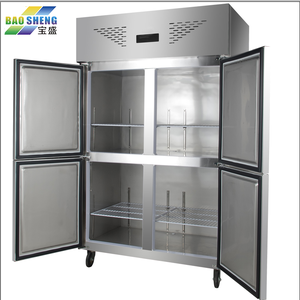 業務用ステンレス製縦型厨房自動霜取り機能付き冷蔵庫・冷凍庫（二重温度） - Product Image 4