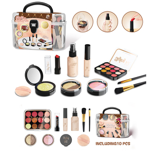 Kits de maquillage en plastique en gros pour enfants, trousses de maquillage pour petites filles, jouets pour filles de 3, 4, 5 ans, cadeaux d'anniversaire - Product Image 2
