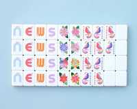Tuiles de Mahjong Américaines Modernes de Luxe, en Acrylique Durable Anti-Décoloration, Gravées au Laser, Idéales pour le Divertissement Familial - Vente Chaude