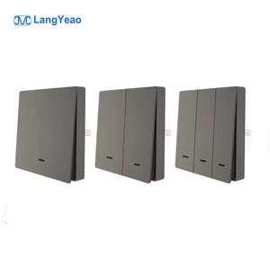 Langyeaotuya cuộc sống thông minh App push button chuyển thông minh 1/2/3 gang ZigBee chuyển đổi không dây từ xa/điều khiển bằng giọng nói làm việc không có trung tính - Product Image 1
