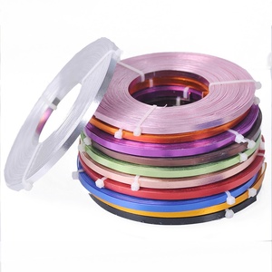 Bonsái al por mayor, <span class=keywords><strong>alambre</strong></span> <span class=keywords><strong>plano</strong></span> <span class=keywords><strong>de</strong></span> <span class=keywords><strong>aluminio</strong></span>, accesorios <span class=keywords><strong>para</strong></span> hacer joyas DIY - Product Image 1