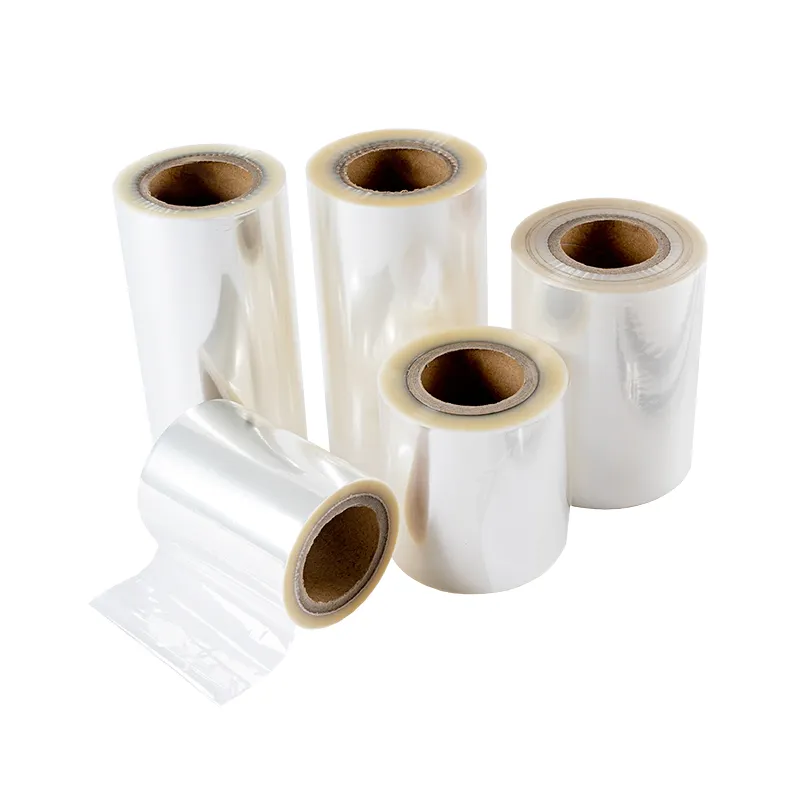 19 Microns Transparent BOPP 1 Side Heat Sealable Factory Supply High Quality BOPP Film Jumbo Roll