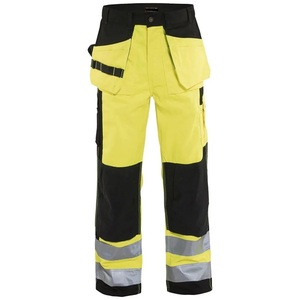Pantalones de trabajo de seguridad reflectantes de alta visibilidad personalizados al por mayor pantalones de lluvia de alta visibilidad de seguridad laboral mejorada - Product Image 3