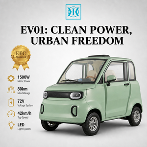 <span class=keywords><strong>Voiture</strong></span> <span class=keywords><strong>électrique</strong></span> miniature 72V 1500W, batterie au plomb-acide 58AH, autonomie 80 km, vitesse maximale 42 km/h, <span class=keywords><strong>voiture</strong></span> <span class=keywords><strong>électrique</strong></span> pour adultes certifiée EEC - Product Image 1