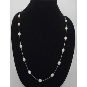 . Argento Sterling 925 & collana di perle - Product Image 4