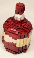Ensemble de blocs de construction en plastique personnalisés DIY pour bouteille de whisky de luxe, pour cadeau et collection d'exposition pour adultes