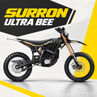 Moto tout-terrain électrique puissante Sur Ron Ultra Bee 24,5 kW 74 V 60 Ah, 24 500 W, vélo électrique rapide