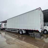 Camionnette à caisse fermée ISUZU 4*2 10 tonnes pour transport urbain