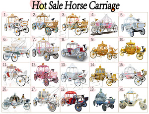 Carruajes de Caballos Estilo Boda para Recorridos Turísticos en Parques, Vehículo de Ruedas Tirado por Caballos, Carro Retro en Venta - Product Image 6