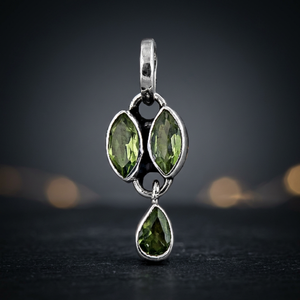Pendentifs et breloques hip-hop en argent sterling 925 de qualité supérieure, magnifique pendentif en quartz citron, design tendance - Product Image 3