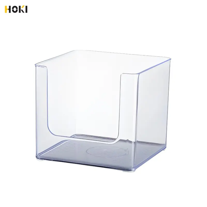 多目的カスタム卸売透明プラスチック収納ボックス化粧品収納ボックスと事務用品