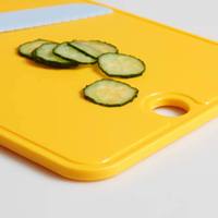 Tabla de Cortar de Plástico con Patas de Goma para Cocina, Tabla de Servicio de Alimentos para Niños, Libre de BPA, Antideslizante, Material PP Duradero, Utensilios de Cocina