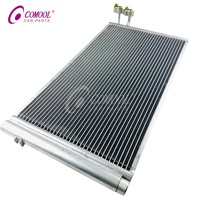 Condenseur de climatisation COMOOL AC 64539229021 pour BMW Série 1, Série 3, X1, Z4, E81, E82, E84, E87, E88, en aluminium