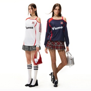Custom <b>Y2K</b> Sport Number American Streetwear Sexy Oversized Soccer Tee with Letter Graphics Print Summer Football Jersey T-<b>Shirt</b> - Product Image 5