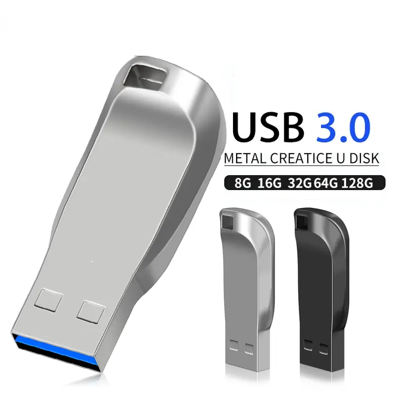 Wholesale 100% Original Pen Drive 64G 16Gb 32Gb 128Gb Memoria Usb Custom Logo Memory Sticks Cle Usb 2.0/3.0 Flash Drive Pendrive
