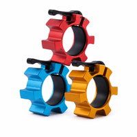 Colliers de serrage rapides en aluminium pour haltères de 2 pouces, accessoires d'équipement de fitness pour l'entraînement en force en salle de sport