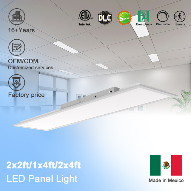 Customized Smart LED Light Panels App Control 2x2 2x4 600x600 60x60 36W Ceiling Panel CRI 82 3000K-6500K Dimmable 5-Year IP20