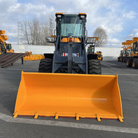 Fabrik preis 4WD Klein traktor Frontlader 4x4 Diesel CE/EPA-zertifizierter chinesischer Radlader mit Lager & Pumpe zum Verkauf