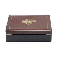 Boîte de présentation de bijoux en bois avec dessus en verre rectangulaire, doublure en velours, boîte à bagues en bois portable avec serrure et clé, taille personnalisable