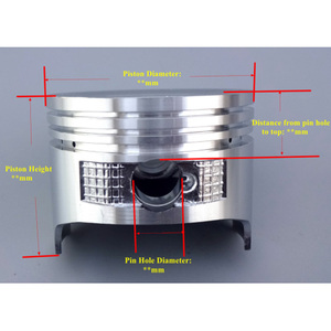 Pièces détachées pour générateur à essence <span class=keywords><strong>168</strong></span> 5.5hp 6.5hp, best-seller, différents types, piston de 88 mm pour moteur de construction gx390 - Product Image 2