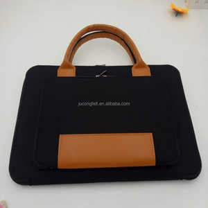 Maletín para Portátil de Negocios para <span class=keywords><strong>Hombre</strong></span>, de Fieltro, Duradero, Impermeable, Ecológico, de Lujo, para Documentos Ejecutivos, con Correa para el Hombro - Product Image 6