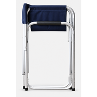 Chaise de Réalisateur en Aluminium Pliante Légère et Portable pour Extérieur, Chaise de Maquillage pour Jardin et Patio, Robuste et Professionnelle