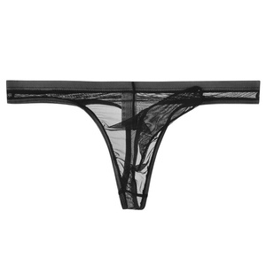 Мужские прозрачные сетчатые трусы-боксеры - Product Image 6