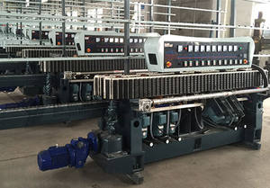 직선 유리 가공 기계 9 모터 자동 유리 테두리 연마 기계 - Product Image 3