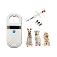 Lector de Microchip RFID Portátil USB ISO 11784/5 134.2Khz para Animales, Escáner de Chips para Mascotas FDX-B