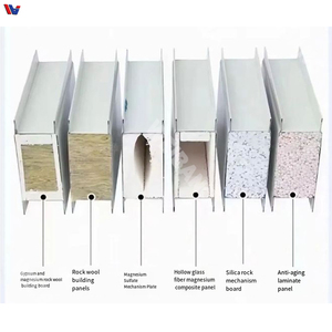 Panel Compuesto de Acero Inoxidable de Fácil Instalación para Cuartos Fríos Prefabricados Escolares, Resistente al Fuego y al Agua - Product Image 5