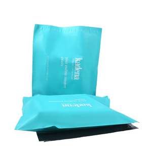 Bolsa de Embalaje de Plástico Autoadhesiva Resistente a Desgarros con Logotipo Impreso en Color Azul, Bolsa de Envío para Entregas - Product Image 3