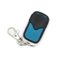 Télécommande universelle sans fil RF433 série 433 MHz EV1527 4 canaux en plastique automatique