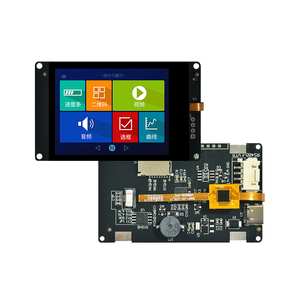 Sanyi 2.4 inch rtos thông minh UART nối tiếp cảm ứng LCD hiển thị HMI chức năng đơn giản Hỗ trợ buzzer modbus RTP CTP giá thấp người mới bắt đầu - Product Image 3