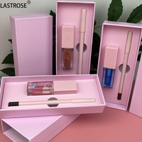 Kit de Maquillage Lèvres Végétalien et Sans Cruauté Animale : Rouge à Lèvres Brillant, Gloss et Crayon à Lèvres Rose Imperméable – Vente en Gros Marque Blanche