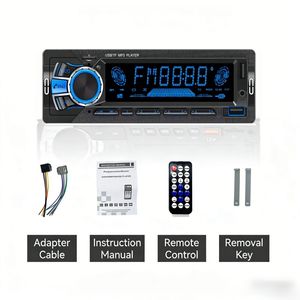 <b>Car</b> MP3 Player RGB 7-Color Backlight 7388 High Power <b>Amplifier</b> 4 RCA LCD Screen Dual USB FM BT TF Metal Heatsink - Product Image 6