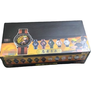 Most Popular 100% Original 12PCS/Set Nar Utoo <strong>Shippuden</strong> V1 Wrist Watch Blind Box Sakura <strong>Itachi</strong> Anime Figures Watch Toys Kid Gift - Product Image 1