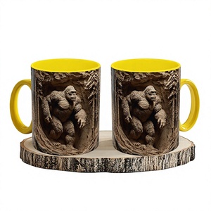Premium Personalized Ceramic Classic Design Coffee <b>Mug</b> Gift <b>Box</b> Packaging Dishwasher Microwave Safe Portable Stocked Wholesale - Product Image 1