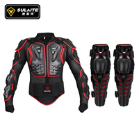 Vestes de moto SULAITE, protections pour les genoux, équipement de protection pour la moto, protection corporelle pour la moto, pour la conduite sur route forestière
