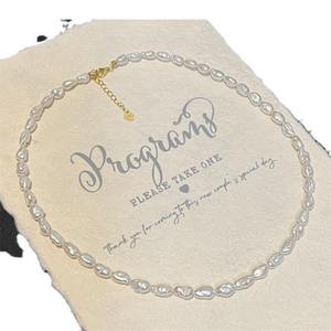 Collar de Plata de Ley S925 con Diseño Barroco Zhi Zhen, Joyería de Perlas de Nicho, Moderna y Elegante - Product Image 5