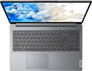 โน้ตบุ๊ก IdeaPad 15 รุ่นใหม่ ปี 2023 ขนาด 15.6 นิ้ว <span class=keywords><strong>AMD</strong></span> Ryzen 5 5500U 2.1GHz แรม 8GB SSD 512GB สีเทา อะลูมิเนียม คีย์บอร์ดภาษาอังกฤษ ระบบปฏิบัติการ Windows 11 รุ่น EU - Product Image 3